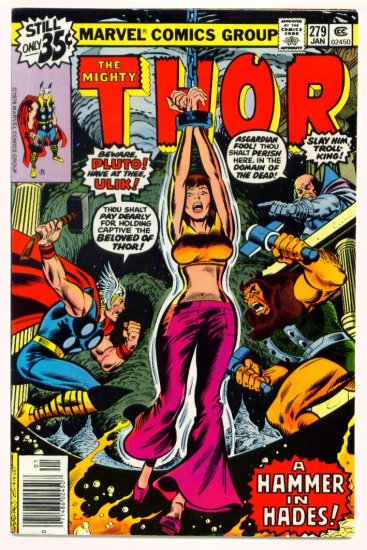THE MIGHTY THOR #279 Marvel Comics 1979