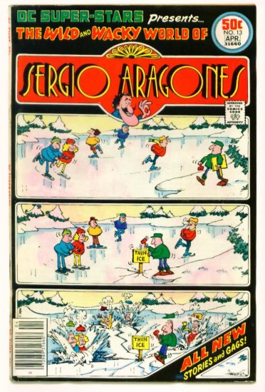 Sergio Aragones DC SUPER STARS #13 DC Comics 1977 GIANT