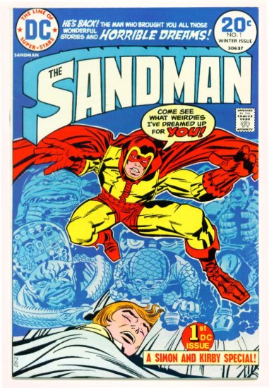 SANDMAN #1 DC Comics 1974 Jack Kirby FIRST BRONZE APPEARANCE