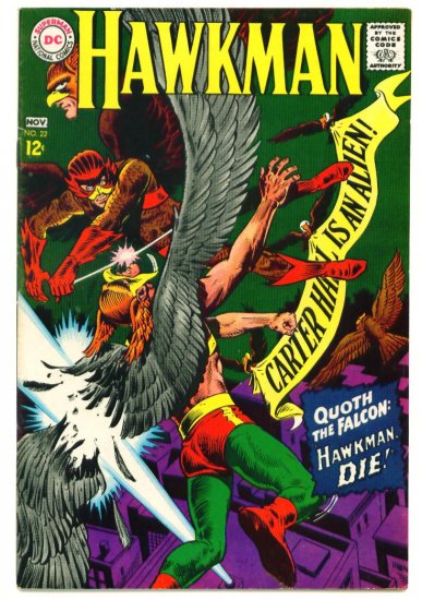 HAWKMAN #22 DC Comics 1967
