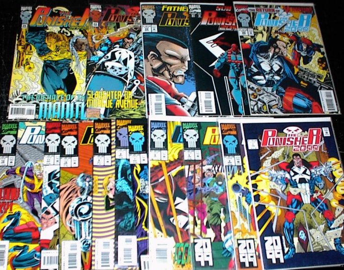 PUNISHER 2099 Lot of 17 Marvel Comics #1 - #26