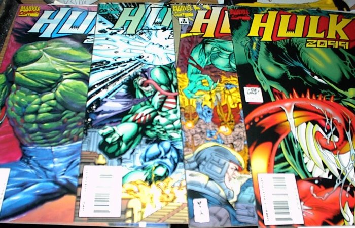 HULK 2099 Lot of 4 Marvel Comics #2 #3 #4 #5
