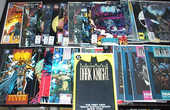 BATMAN Legends of the Dark Knight Lot of 34 DC Comics