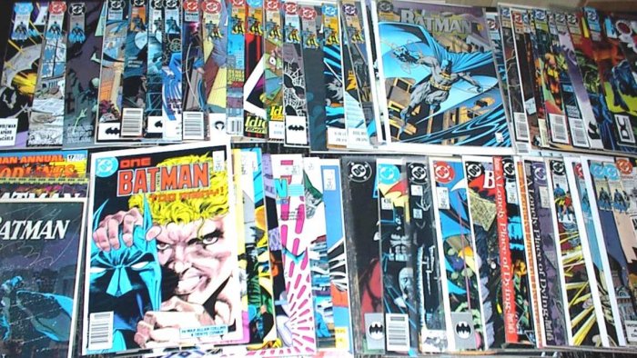 BATMAN Lot of 43 DC Comics 1986 - 1996 #401 - #536
