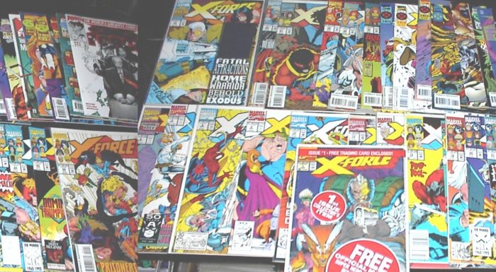 X-FORCE Lot of 36 Marvel Comics #1 - #72 X-MEN Deadpool