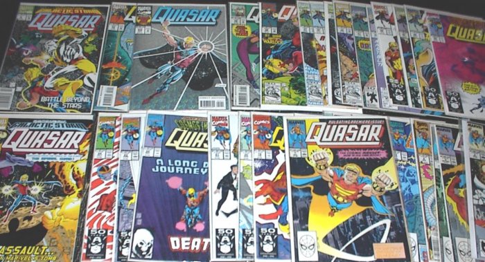 QUASAR Lot of 32 Marvel Comics #1 - #55