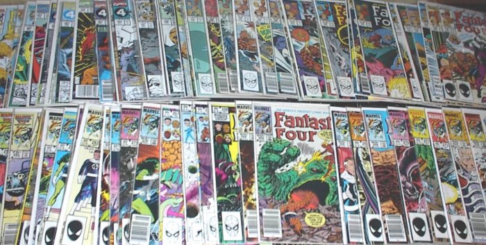 FANTASTIC FOUR LOT of 87 Marvel Comics #251 - #394