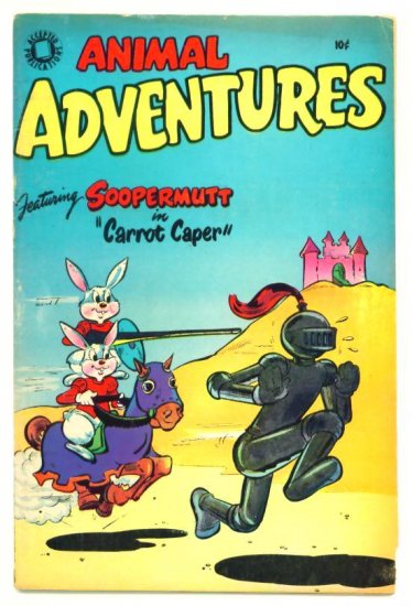 ANIMAL ADVENTURES #2 Timor / Accepted Comics 1954