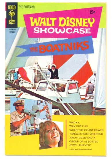 The BOATNIKS Gold Key Comics 1970 Walt Disney Showcase #1