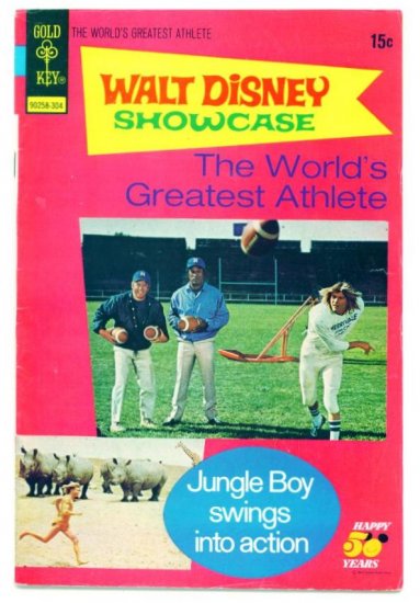 WORLDS GREATEST ATHLETE Gold Key Comics 1973