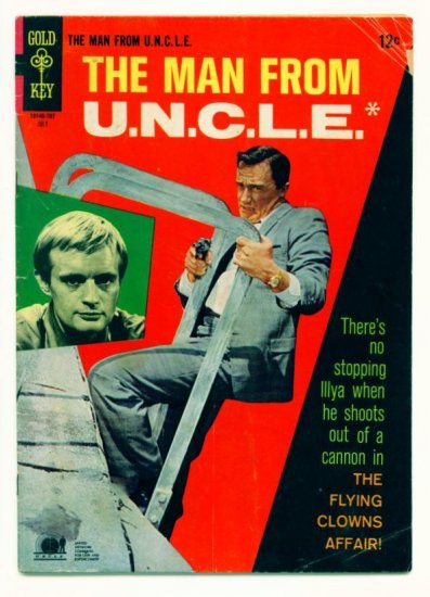 The MAN FROM UNCLE #13 Gold Key Comics 1967