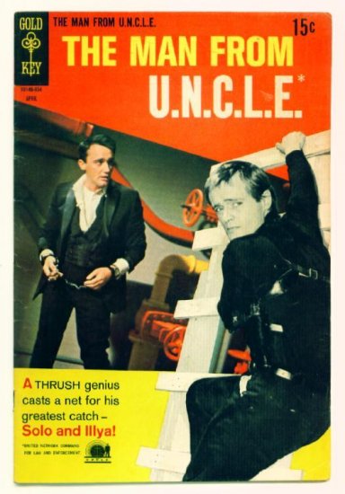The MAN FROM UNCLE #22 Gold Key Comics 1969 Last Issue