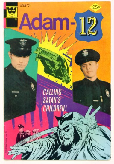 ADAM-12 #5 Whitman Comics 1974 Photo Cover