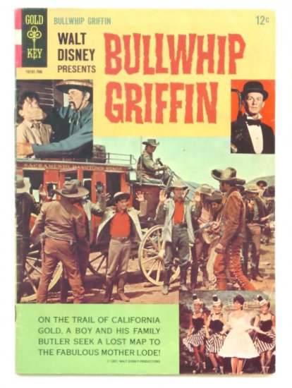 BULLWHIP GRIFFIN Gold Key Comics 1967 Western Movie