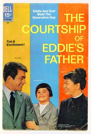 The COURTSHIP of EDDIE'S FATHER #2 Dell TV Comics 1970