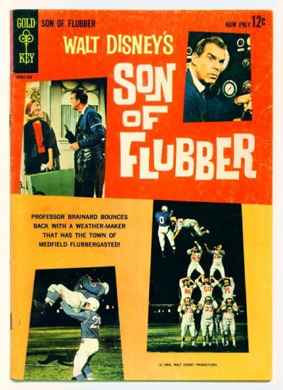 SON of FLUBBER #1 Gold Key Comics 1963 Walt Disney