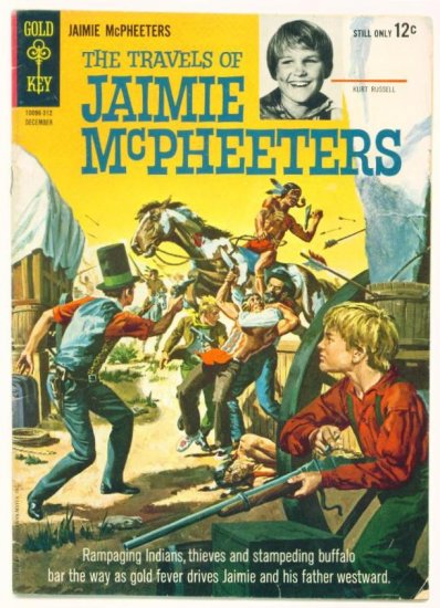 JAMIE McPHEETERS #1 Gold Key Comics 1963 Kurt Russell