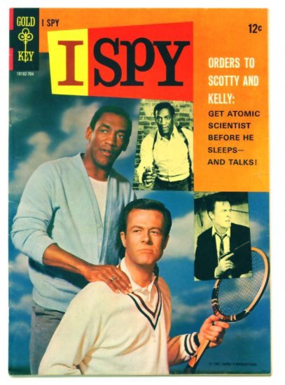I SPY #2 Gold Key Comics 1966 Photo Cover Bill Cosby