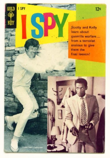 I SPY #5 Gold Key Comics 1968 Photo Cover Bill Cosby