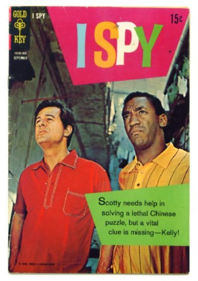 I SPY #6 Gold Key Comics 1968 Robert Culp Bill Cosby
