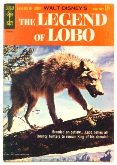 The LEGEND of LOBO #1 Gold Key Comics 1962 Walt Disney