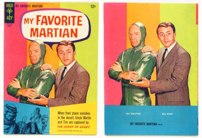 MY FAVORITE MARTIAN #5 Gold Key Comics 1965 Photo Cover