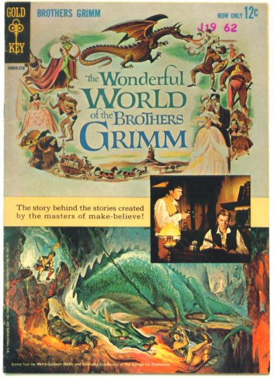 WONDERFUL WORLD of BROTHERS GRIMM #1 Gold Key Comics 1962