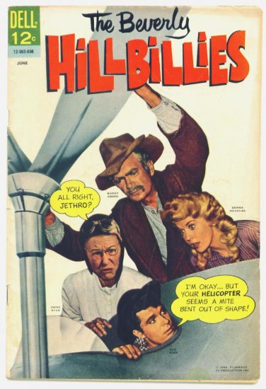 The BEVERLY HILLBILLIES #13 Dell Comics 1966 Photo Cover