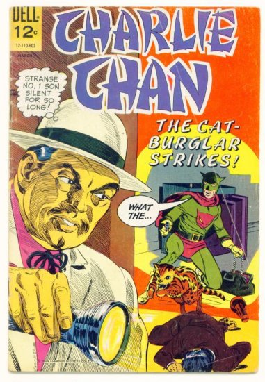 CHARLIE CHAN #2 Dell Comics 1966
