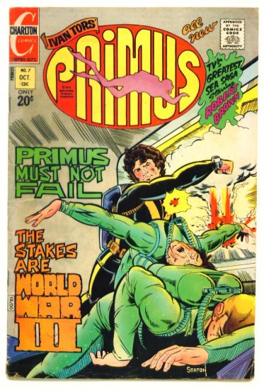 PRIMUS #7 Charlton TV Comics 1972 Ivan Tors