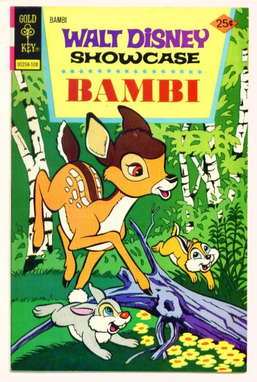 BAMBI Gold Key Comics 1975 Walt Disney Showcase #31
