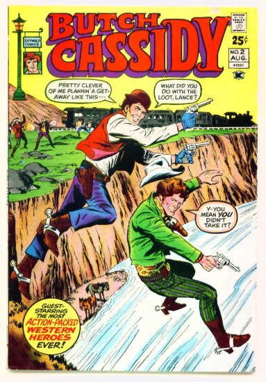 BUTCH CASSIDY #2 Skywald Comics 1971 Giant Western
