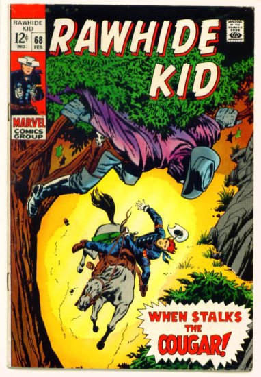 RAWHIDE KID #68 Marvel Comics 1969