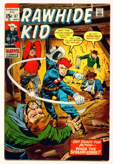RAWHIDE KID #87 Marvel Comics 1971
