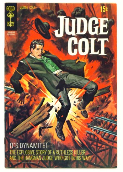 JUDGE COLT #4 Gold Key Comics 1970 Western FINE