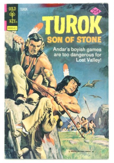 TUROK Son of Stone #93 Gold Key Comics 1974