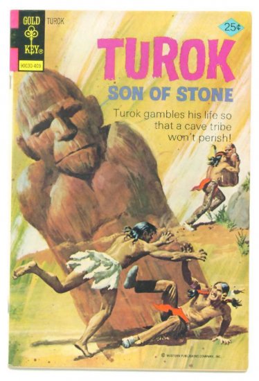 TUROK Son of Stone #92 Gold Key Comics 1974