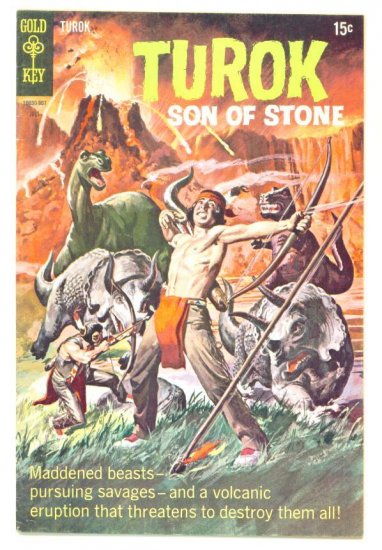 TUROK Son of Stone #66 Gold Key Comics 1969