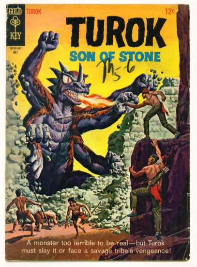 TUROK Son of Stone #46 Gold Key Comics 1965