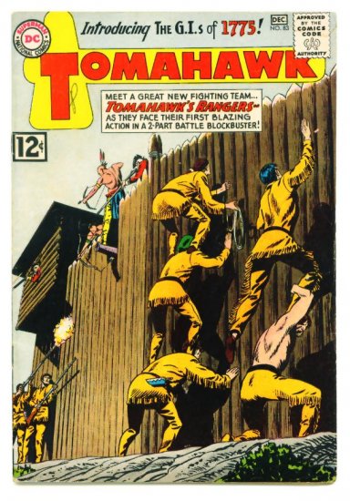 TOMAHAWK #83 DC Comics 1962