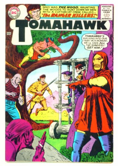 TOMAHAWK #96 DC Comics 1965 First Appearance The HOOD
