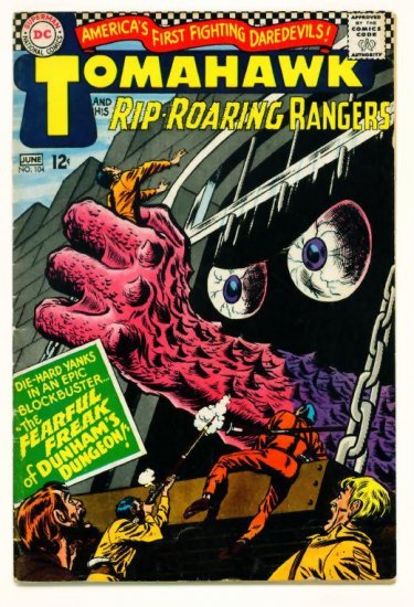 TOMAHAWK #104 DC Comics 1966