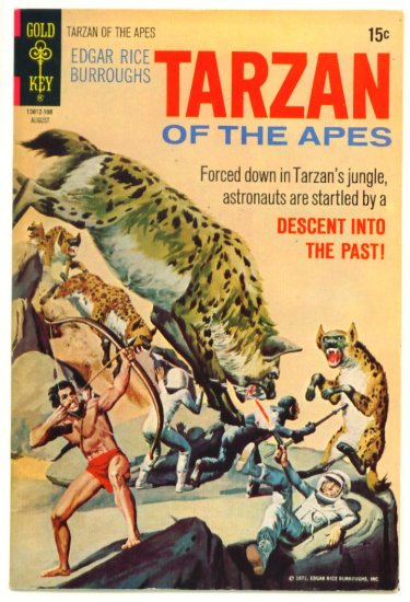 TARZAN #202 Gold Key Comics 1971 Fine +
