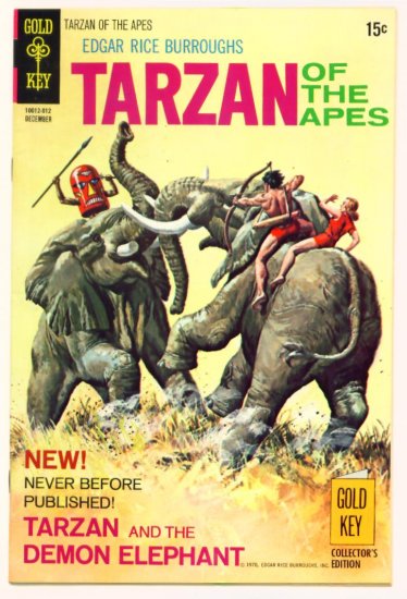 TARZAN #197 Gold Key Comics 1970 FINE +