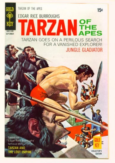 TARZAN #195 Gold Key Comics 1970 LEOPARD GIRL FINE +