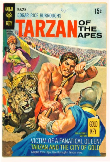 TARZAN #186 Gold Key Comics 1969