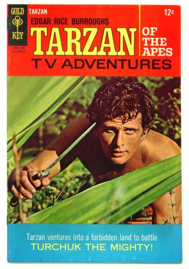 TARZAN #171 Gold Key Comics 1967 Ron Ely Photo Cover