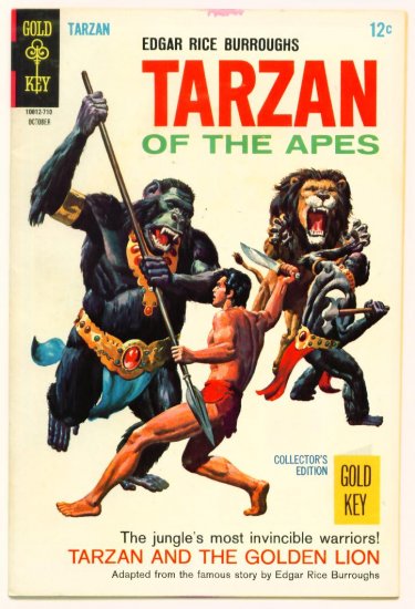 TARZAN #172 Gold Key Comics 1967 LEOPARD GIRL