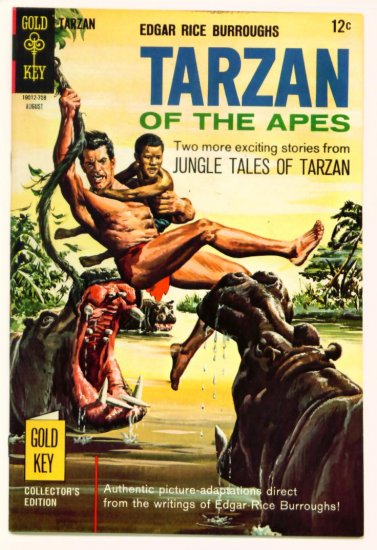 TARZAN #170 Gold Key Comics 1967 LEOPARD GIRL VF