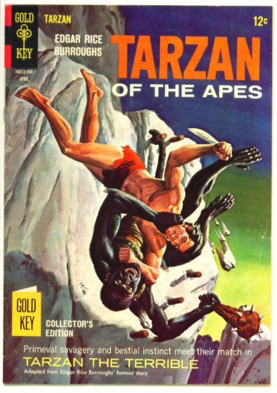 TARZAN #166 Gold Key Comics 1967 LEOPARD GIRL